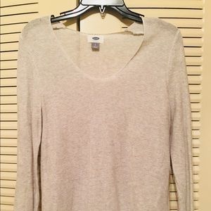 Light Gray Tunic Knit Top